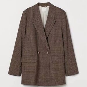 H&M Double-Breasted Blazer